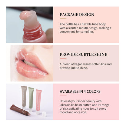 YumSova 4PCS Summer Lip Gloss Lipstick, Containing Natural Oils And Fruit Extracts, Can Soothe And Soften Dry Lips, Keep Moisture For A Long Time, And Is Not Sticky (4PCS) YumSovaBuy Supplements Australia