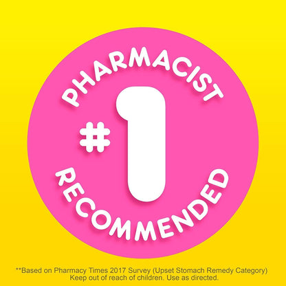 Pepto Bismol Chewable Tablets, Upset Stomach Relief, Nausea Relief, Heartburn Relief, Indigestion Relief, Anti Diarrhea Medication for Adults - 5 Symptom Relief, 30 ct Pepto Bismol buy supplements Au