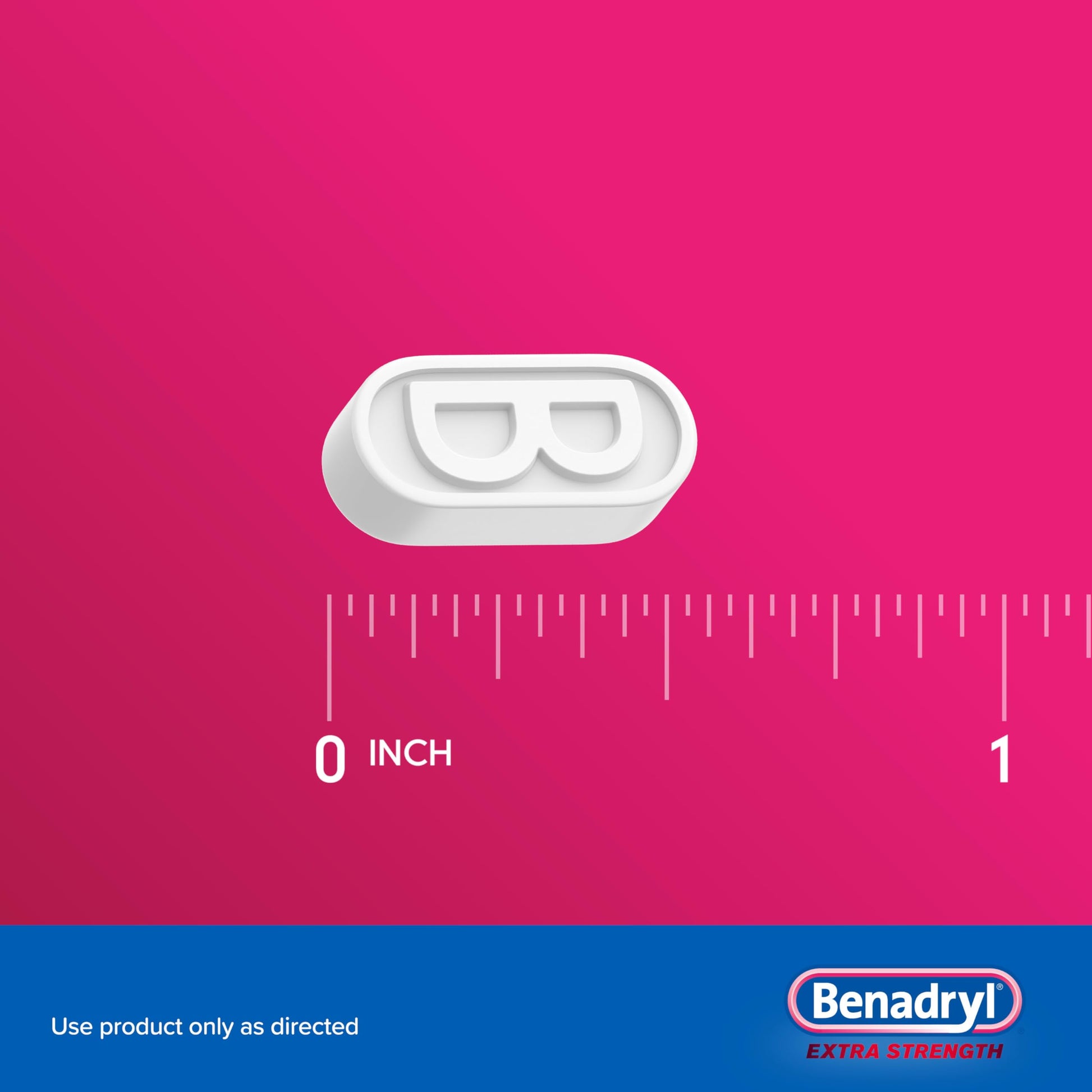 Benadryl Extra Strength Allergy Relief Medicine, 50 mg Diphenhydramine HCl Antihistamine Tablets for Relief of Allergy Symptoms Due to Hay Fever or Other Upper Respiratory Allergies, 24 ct Benadryl buy supplements Au