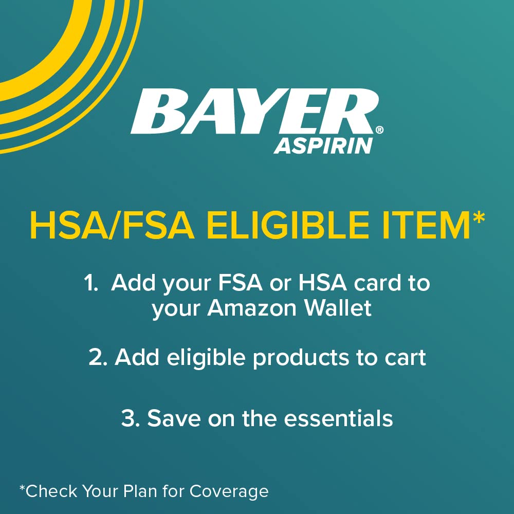 Bayer Aspirin Low Dose 81 mg, Enteric Coated Tablets, Doctor Recommended, Secondary Prevention of Cardiovascular Disease, 300 Safety Coated Tablets (Packaging may vary) Bayer buy supplements Au