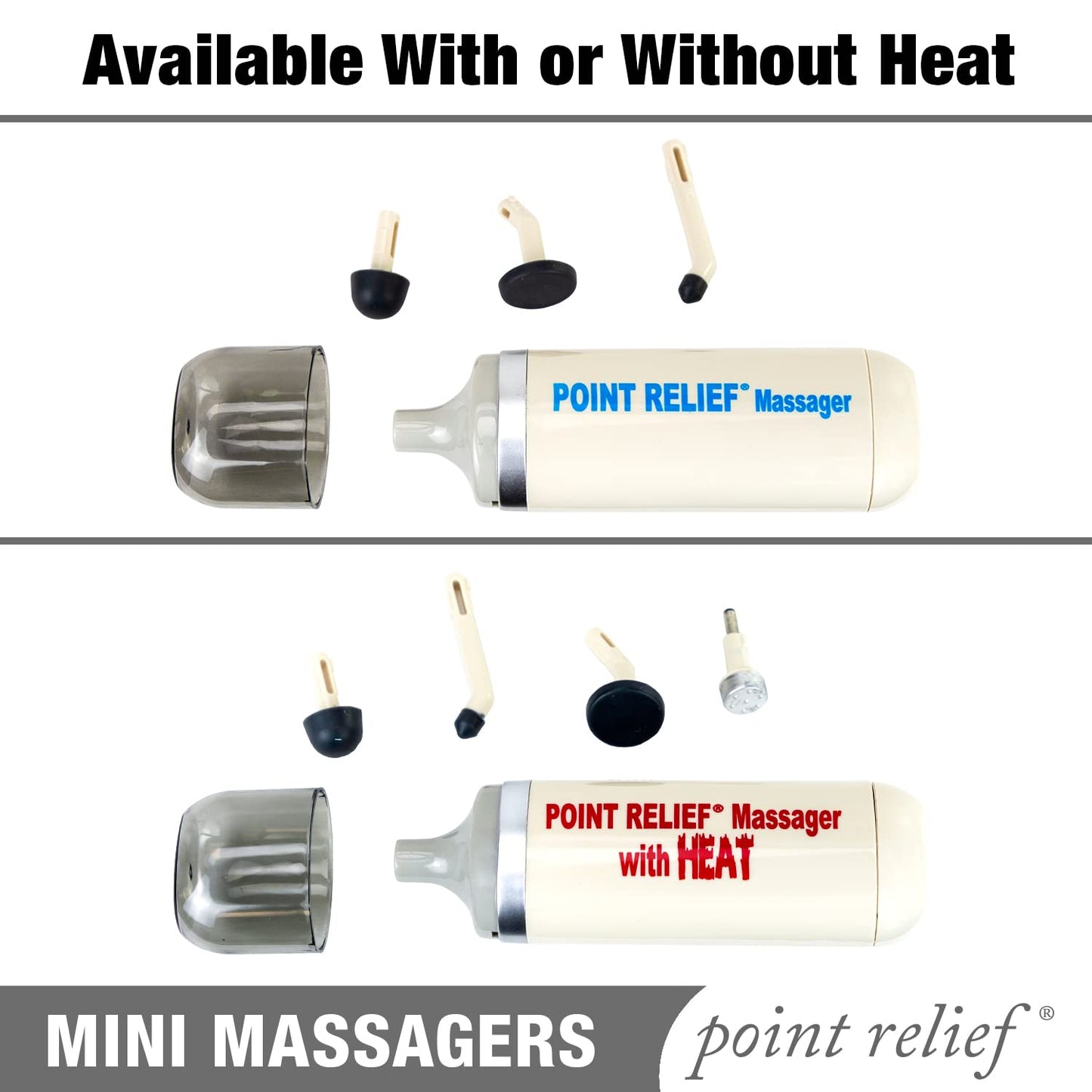 Point Relief 14-1050 Mini Massager for Handheld Targeted Massage Therapy Relieve Muscle Pain Point ReliefBuy Supplements Australia