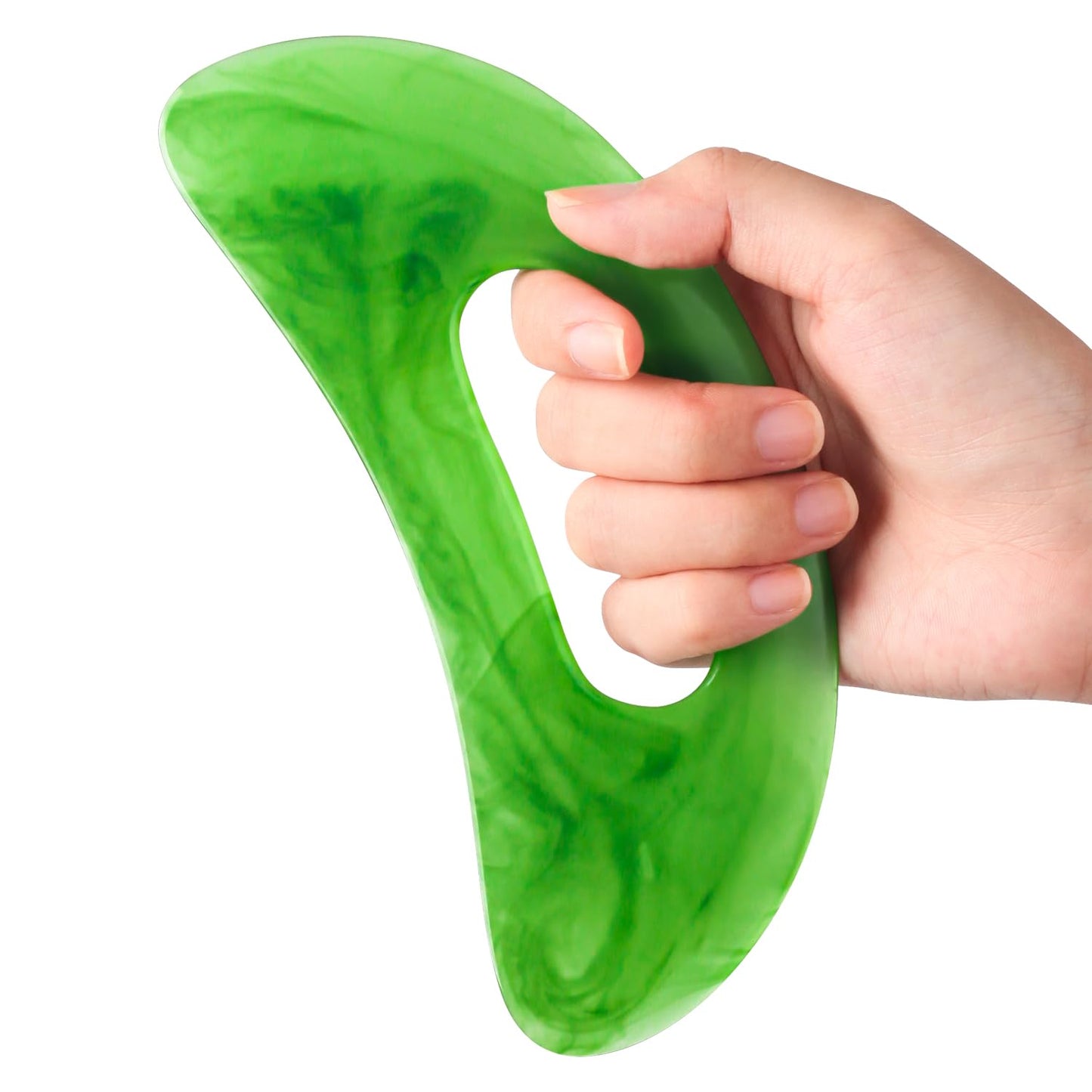Scienlodic Body Gua Sha Massage Tool with Handle, Larger Guasha Tool for Back Neck Face Leg Massage, Lymphatic Drainage, Cellulite Remove Scienlodic buy supplements Au