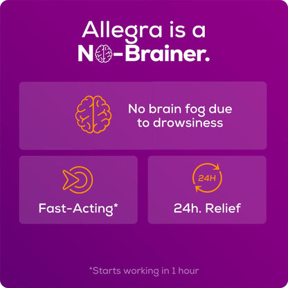 Allegra Adult 24-Hour Allergy Relief Gelcaps, Non-Drowsy Indoor and Outdoor Allergy Medicine, 180 mg Fexofenadine HCI Antihistamine Pill, 60 Count Plus 1 Count Travel Pack Allegra buy supplements Au