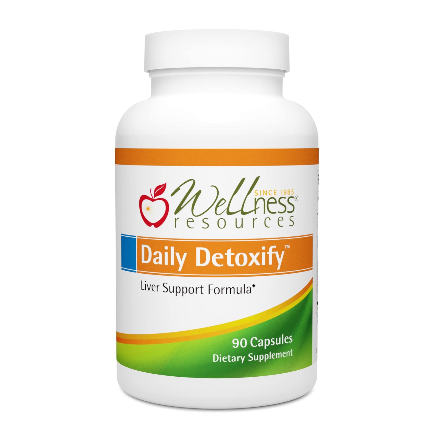 Wellness Resources Daily Detoxify with Silymarin, Dandelion, RA Lipoic Acid, NAC, Chlorella and More for Liver Support and Comprehensive Detoxification (90 Capsules) Wellness Resources buy supplements Au