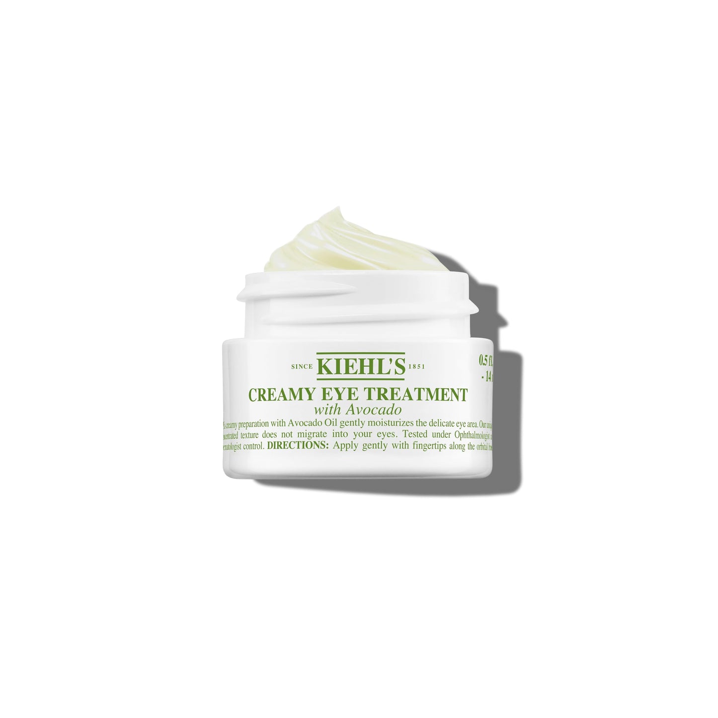 Kiehl's Avocado Eye Treatment, Nourishing and Hydrating Eye Cream, Avocado Oil and Caffeine to Energize and Invigorate Skin, Tired Eyes