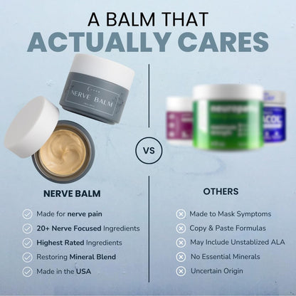 Lune Nerve Balm – Neuropathy Cream for Burning, Tingling & Numbness in Feet & Hands | Natural Nerve Pain Relief Cream with Arnica, Vitamin B6 & Magnesium | 3.4 oz LuneBuy Supplements Australia