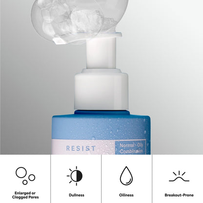 Paula's Choice RESIST Perfectly Balanced Foaming Facial Cleanser, Face Cleanser with Hyaluronic Acid & Aloe, Anti-Aging Face Wash