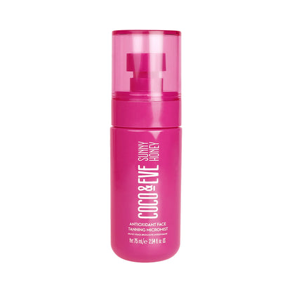Coco & Eve Face Tanning Micromist – Sunless Facial Self Tanner Ultra Fine Mist for Face,