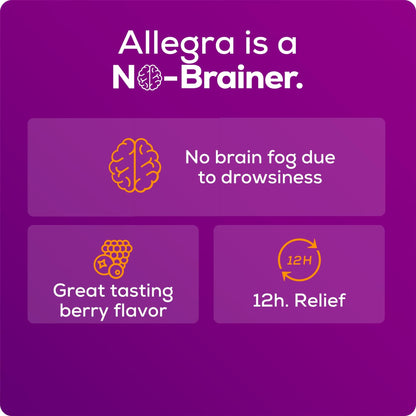 Allegra Children's 12-Hour Allergy Relief Liquid, Non-Drowsy Indoor and Outdoor Allergy Medicine, 30 mg Fexofenadine HCI Antihistamine for Kids, Berry Flavor, 8 oz Allegra buy supplements Au