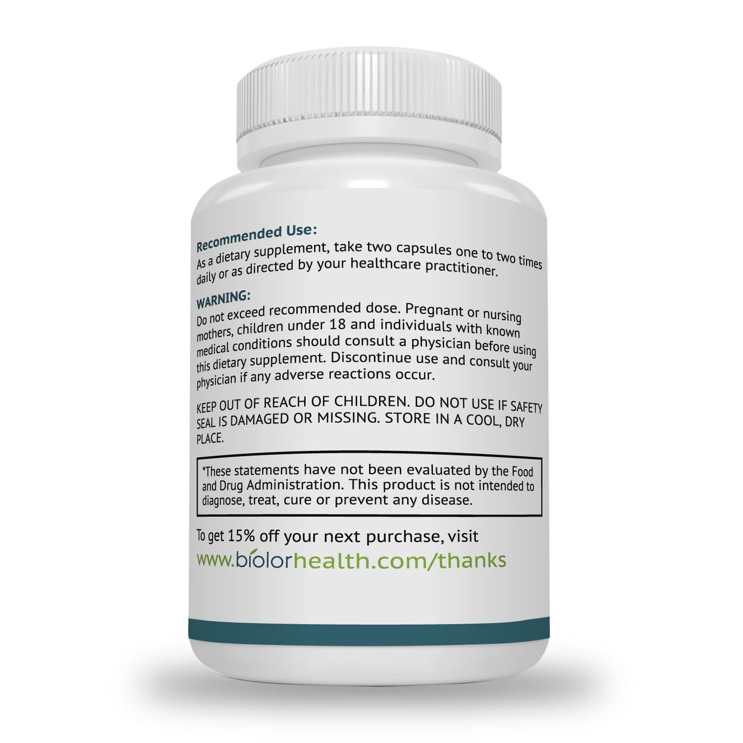 Biolor High Absorption Propionyl-L-Carnitine (PLCAR) No Artificial Fillers - Effective Propionyl L Carnitine HCL Supplement to Support Blood Circulation - 120 Capsules