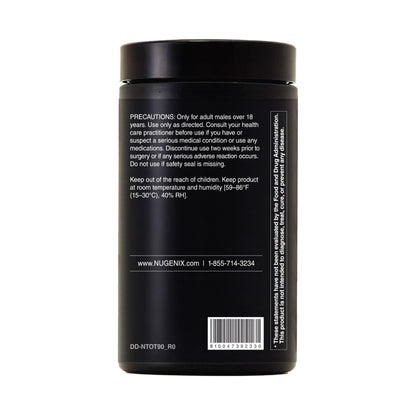 Nugenix Total-T2 - Nitric Oxide Booster for Men, Tesnor, S7, ElevATP, Tongkat, Citrulline, Nitric Oxide and Testosterone Supplement for Men (90 Count)
