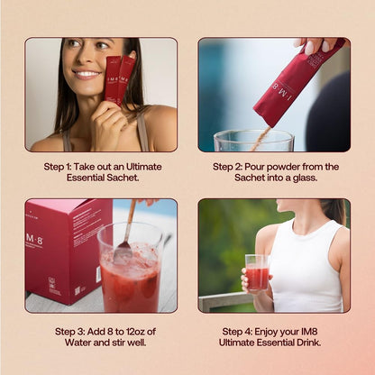 IM8 Daily Ultimate Essentials All-in-One Multivitamin Supplement, 92 Nutrient Rich Ingredients CoQ10, Probiotics, Vitamins, Greens, Gluten Free, Vegan,