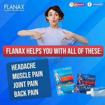 Flanax Dual-Action Pain Relief Kit FlanaxBuy Supplements Australia