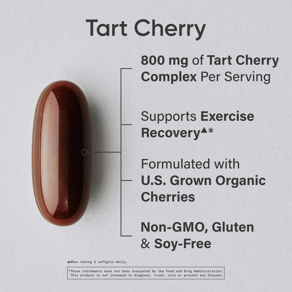 Sports Research Tart Cherry Capsules - Made from Montmorency Tart Cherries - Non-GMO & Gluten Free - 60 Liquid Softgels Sports Research buy supplements Au
