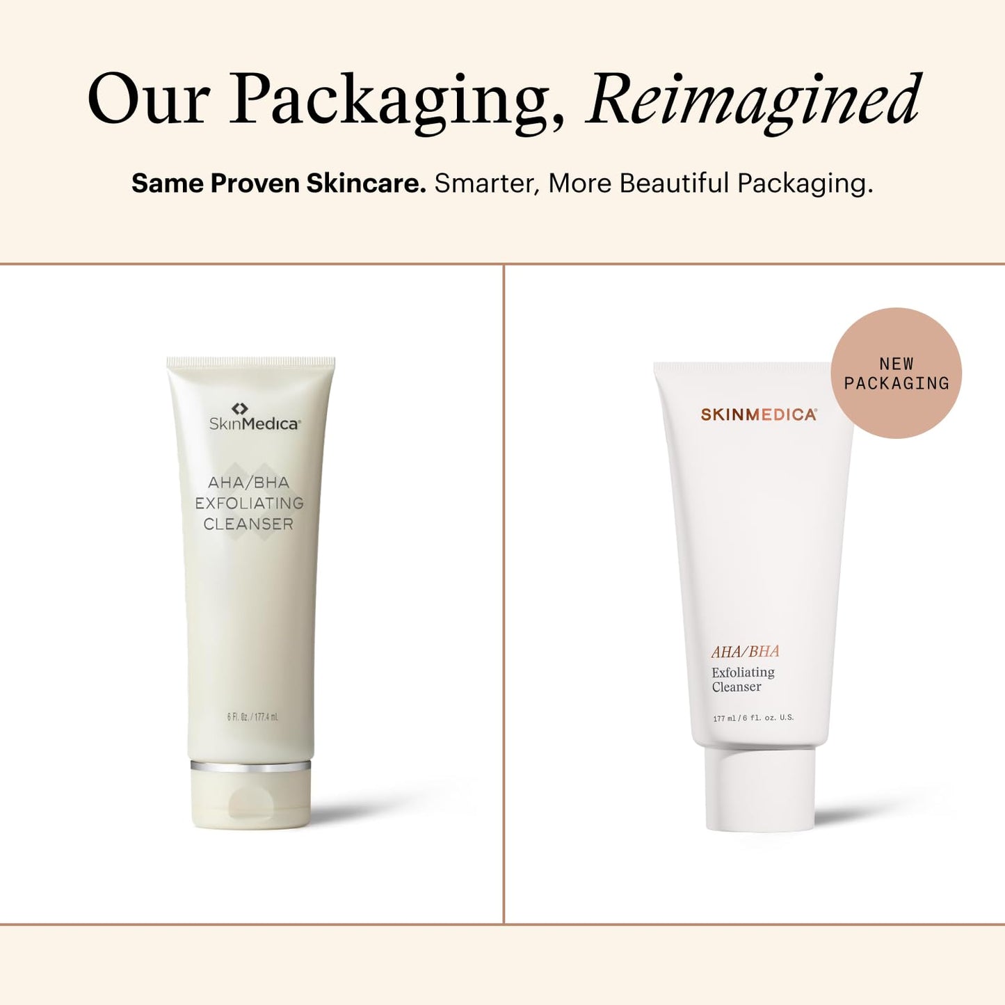 SkinMedica AHA/BHA Exfoliating Face Wash (NEW PACKAGING),Gentle Facial Exfoliating Scrub with Jojoba Oil for Smoother, Radiant Skin - Helps Improve the Appearance of Skin Tone & Texture (6 Fl Oz) SkinMedicaBuy Supplements Australia