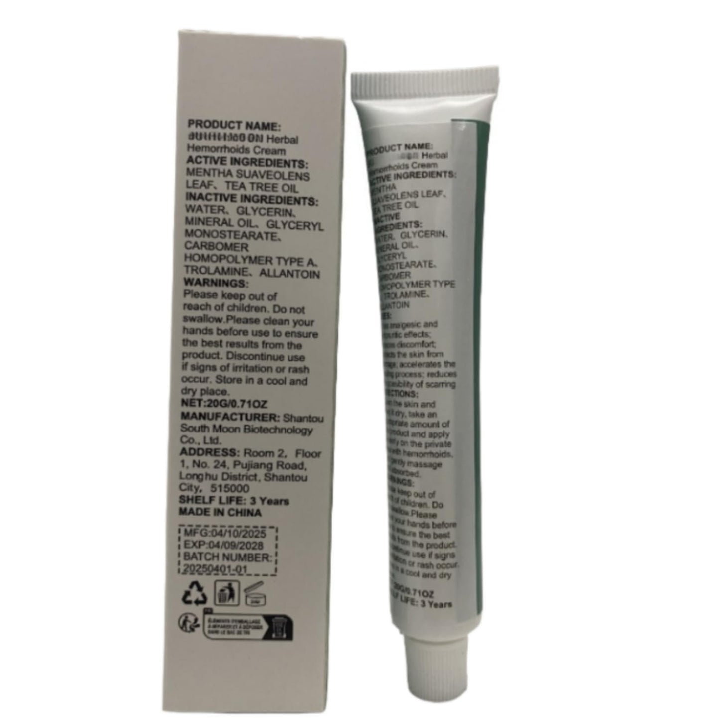 NiTa HyHy Herbal Hemorrhoids Ointment– Hemorrhoid Treatment and Hemorrhoid Cream for Relief Fast Acting Relief of Pain, Swelling, Discomfort, Burning and Itching NiTa HyHyBuy Supplements Australia
