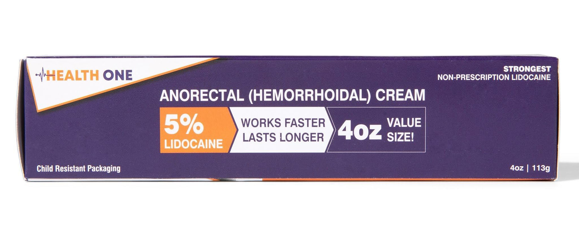 HEALTH ONE Lidocaine 5% Cream Maximum Strength Topical Anorectal Numbing Cream – 4 oz CRC Tube HEALTH ONEBuy Supplements Australia