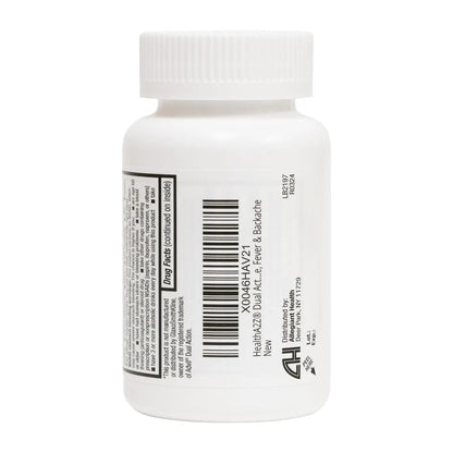 HealthA2Z® Dual Action Pain Relief | Acetaminophen 250mg & Ibuprofen (NSAID) 125mg | Contains Two Medicines | Relief from Headache, Fever & Backache (150 Caplets) HealthA2ZBuy Supplements Australia