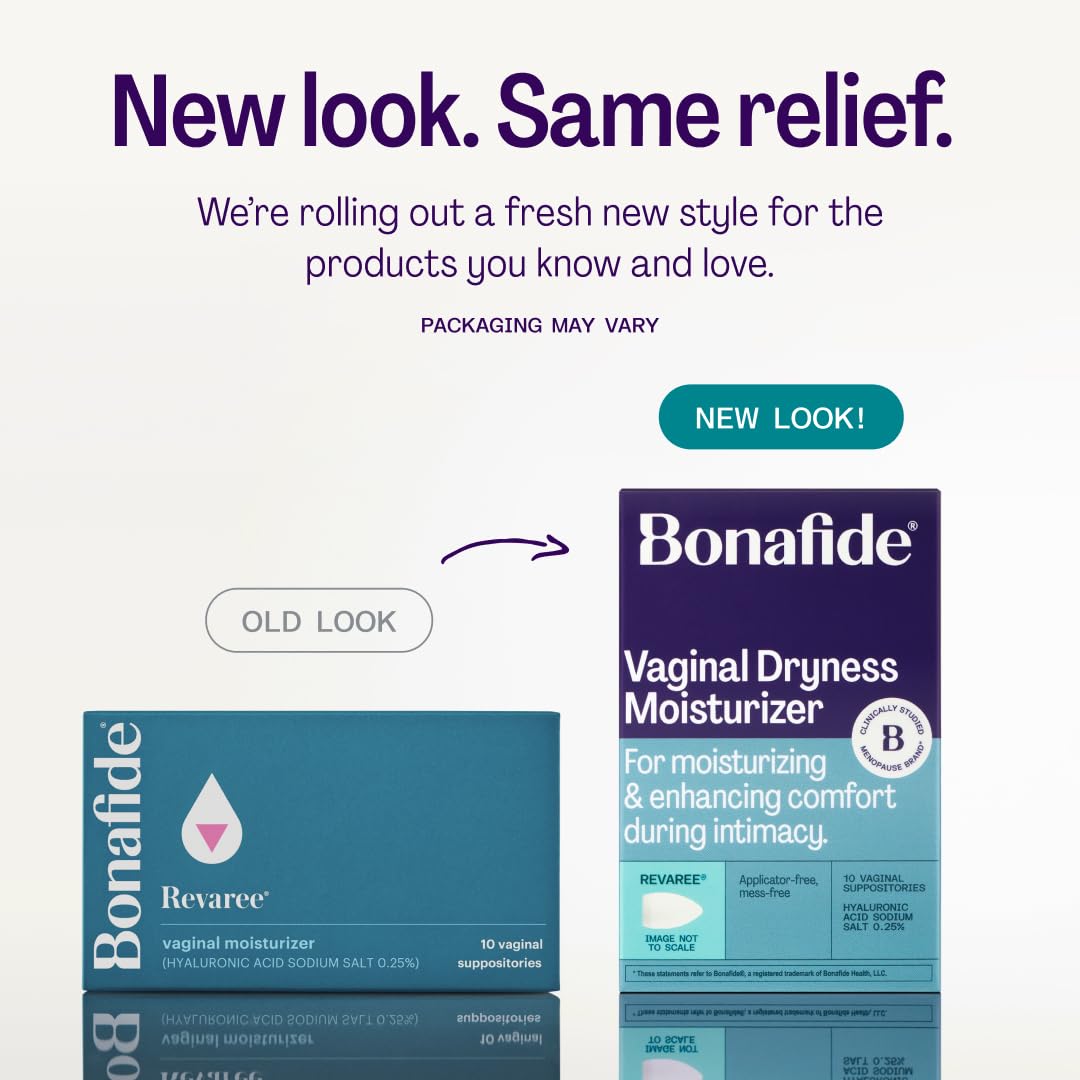 Bonafide Extra Strength Vaginal Moisturizer Revaree Plus – 10 mg Hyaluronic Acid – Hormone-Free – For Vaginal Dryness Associated with Pain & Sensitive Tissue – 1-Month Supply Bonafide buy supplements Au