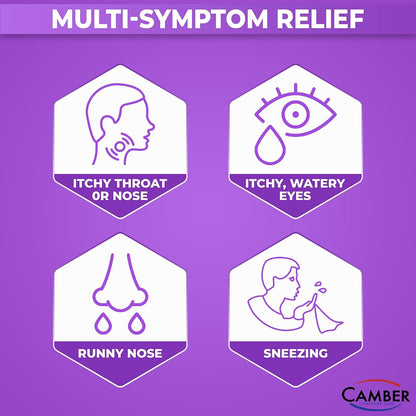 Camber Non-Drowsy Fexofenadine Antihistamine Indoor Outdoor Allergy Relief Tablets (30-ct) CAMBER PHARMACEUTICALS, INC buy supplements Au