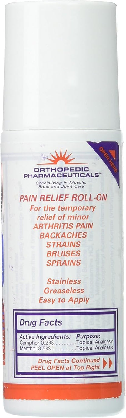 Orthogel Advanced Pain Relief Gel Roll On, 3 oz. OrthogelBuy Supplements Australia