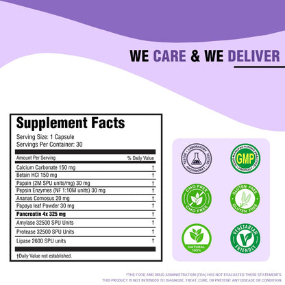 iMeMyself Enzyme Blend | 30 Veg Capsules iMeMyself buy supplements Au
