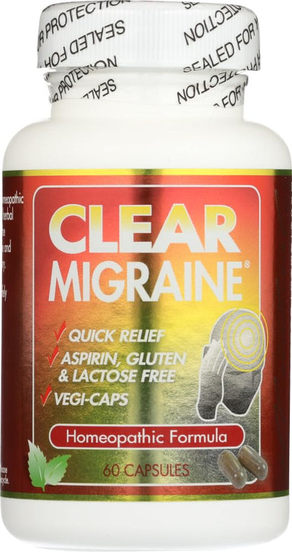 Clear Migraine Clear Products 60 Caps GagacisoBuy Supplements Australia