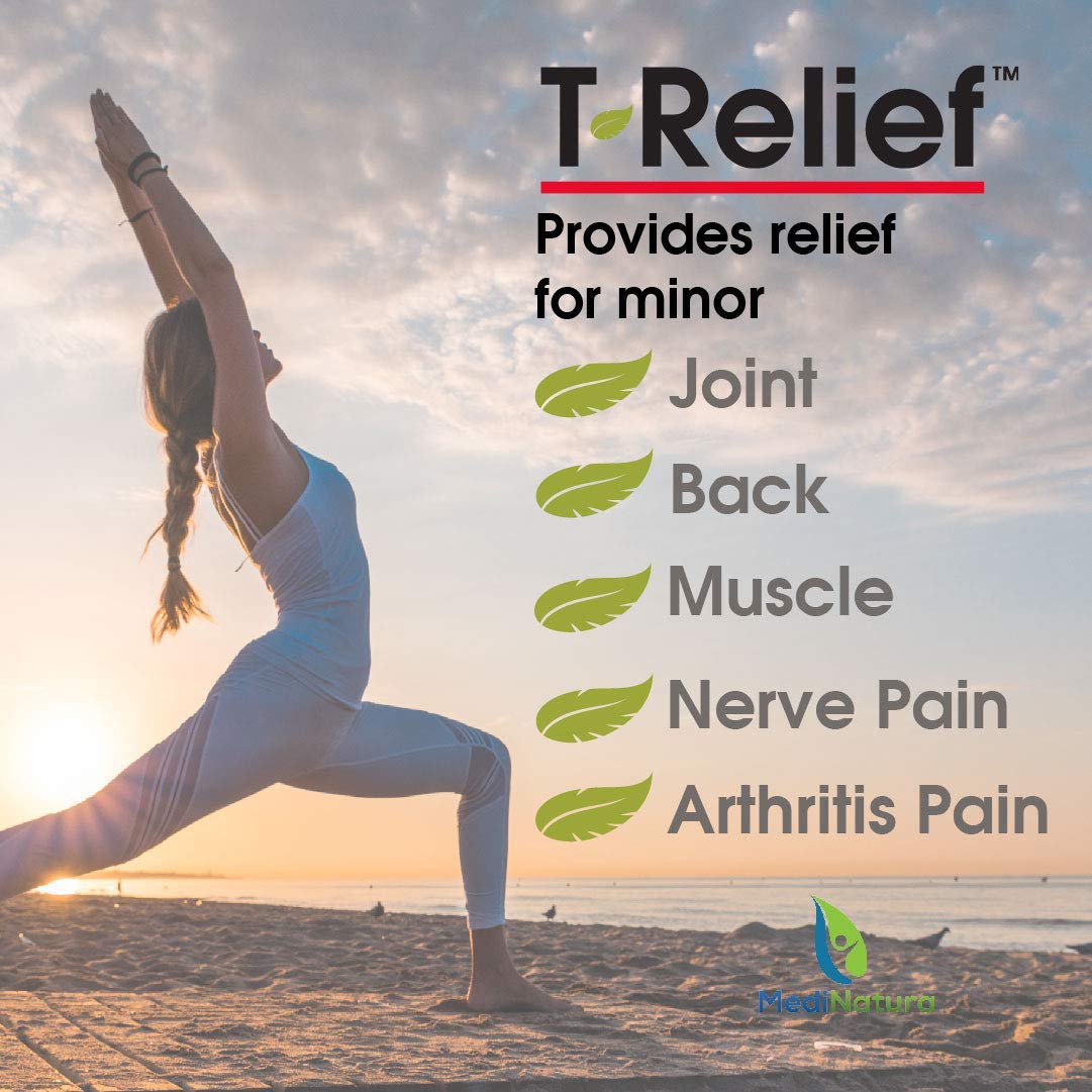 MediNatura T-Relief Extra Strength Pain Relief Arnica +12 Plant-Based Pain Relievers 100ct Tablets T-Relief Extra Strength Pain Relief 3oz Cream Bundle MediNaturaBuy Supplements Australia