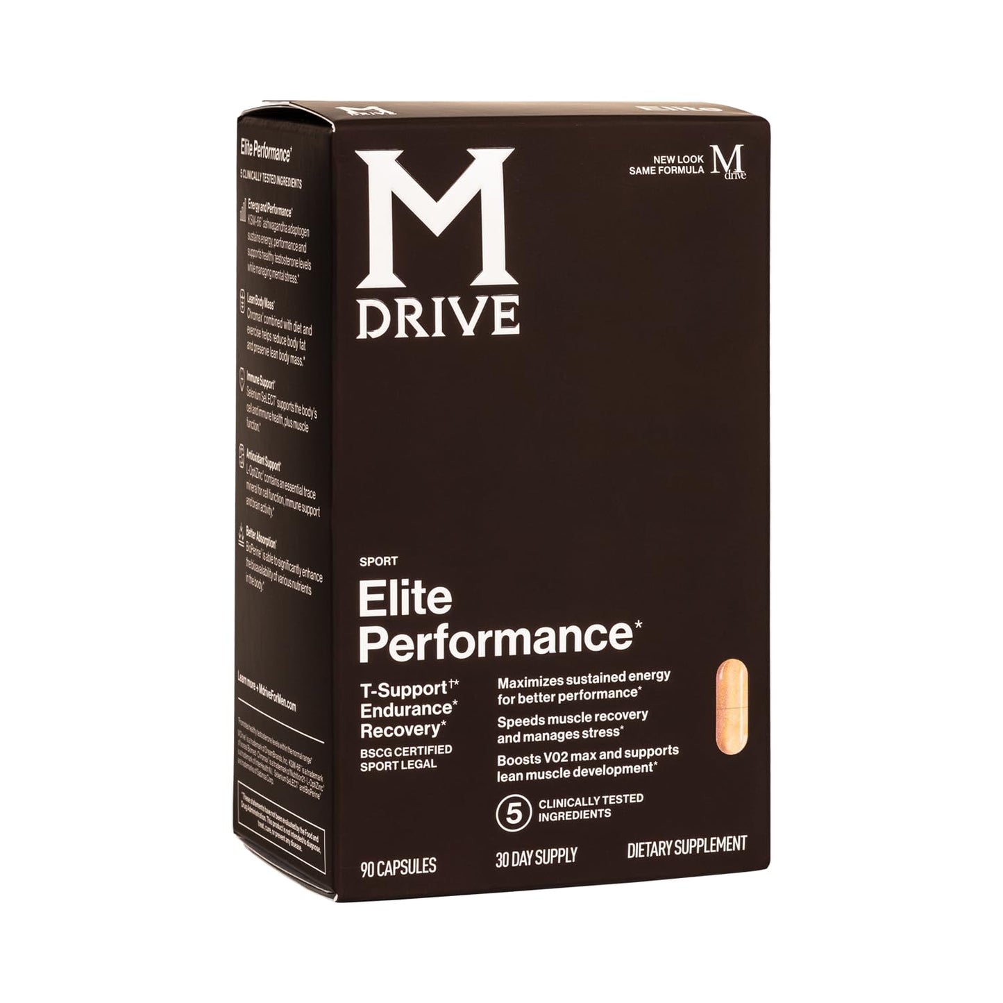 Mdrive Elite Multi - Natural Energy, Strength, Stress Relief, Lean Muscle, Immune Health Support from Zinc, Selenium, Manganese & Vitamin D, Enzymes for Digestive Support Mdrive buy supplements Au