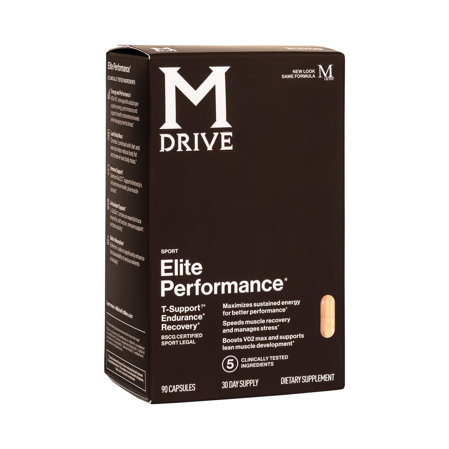 Mdrive Elite Multi - Natural Energy, Strength, Stress Relief, Lean Muscle, Immune Health Support from Zinc, Selenium, Manganese & Vitamin D, Enzymes for Digestive Support Mdrive buy supplements Au
