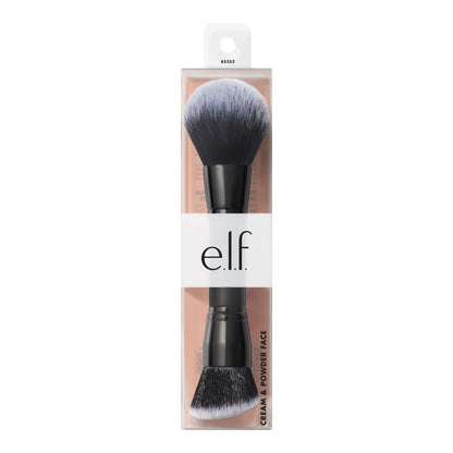 e.l.f. Dual-Ended Cream + Powder Brush, Two-in-One Makeup Brush For Creating A Gorgeous, Airbrushed-looking Complexion, Vegan & Cruelty-free e.l.f.Buy Supplements Australia