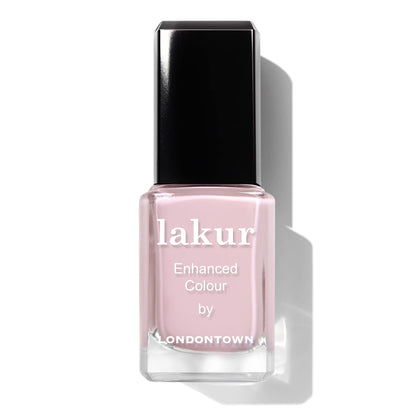 LONDONTOWN Lakur Nail Polish – Pink & Purple Shades, Rosewater, 0.4 Fl Oz, Long-Lasting, Streak-Free, Chip-Resistant | 21+ Free Non-Toxic Vegan Nail Color, Strengthens & Hydrates Nails