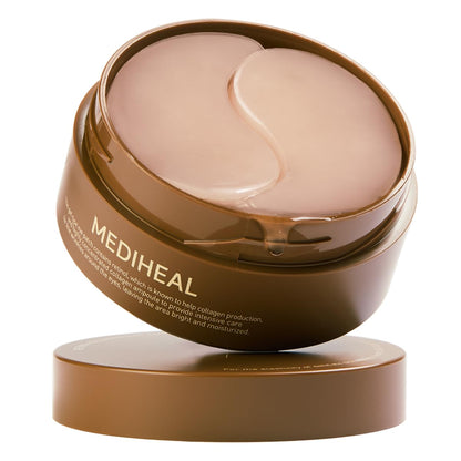 Mediheal Retinol Collagen Under Eye Patches - Korean Hydrogel Eye Pads (60 patches) with 95% Retinol & Collagen