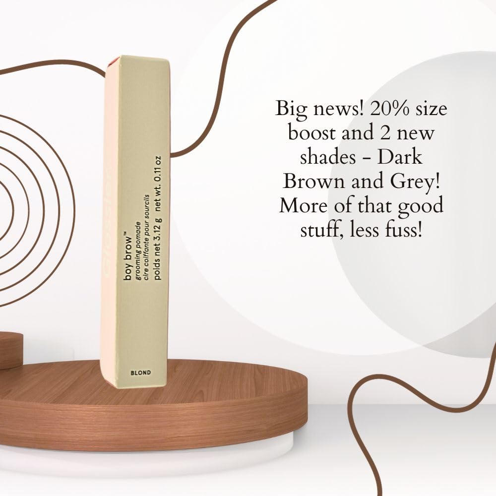 Glossier Boy Brow Volumizing Eyebrow Gel-Pomade - Blond - Light-Medium Blond GlossierBuy Supplements Australia