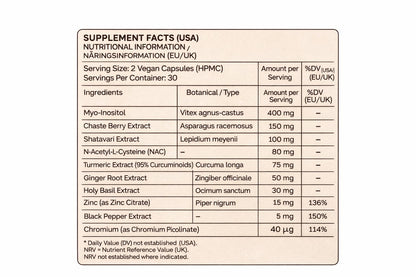 Zyzven Naturals Freja Advance – Women’s Wellness & Cycle Support Supplement – Myo-Inositol, Maca, Vitex, Shatavari, NAC, Zinc & Chromium – 60 Vegan Capsules – 30 Day Supply Zyzven NaturalsBuy Supplements Australia