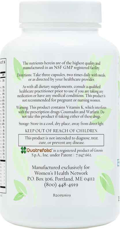 Women's Health Network Essential Nutrients – Daily Multivitamin for Energy, Healthy Aging & Immune Support, Folate as Quatrefolic®, a Patented Natural Form of 5-MTHF Women's Health Network buy supplements Au