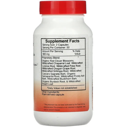 DR. CHRISTOPHER'S Formulas Blood Stream Formula, 100 Cap Christopher's Original Formulas buy supplements Au