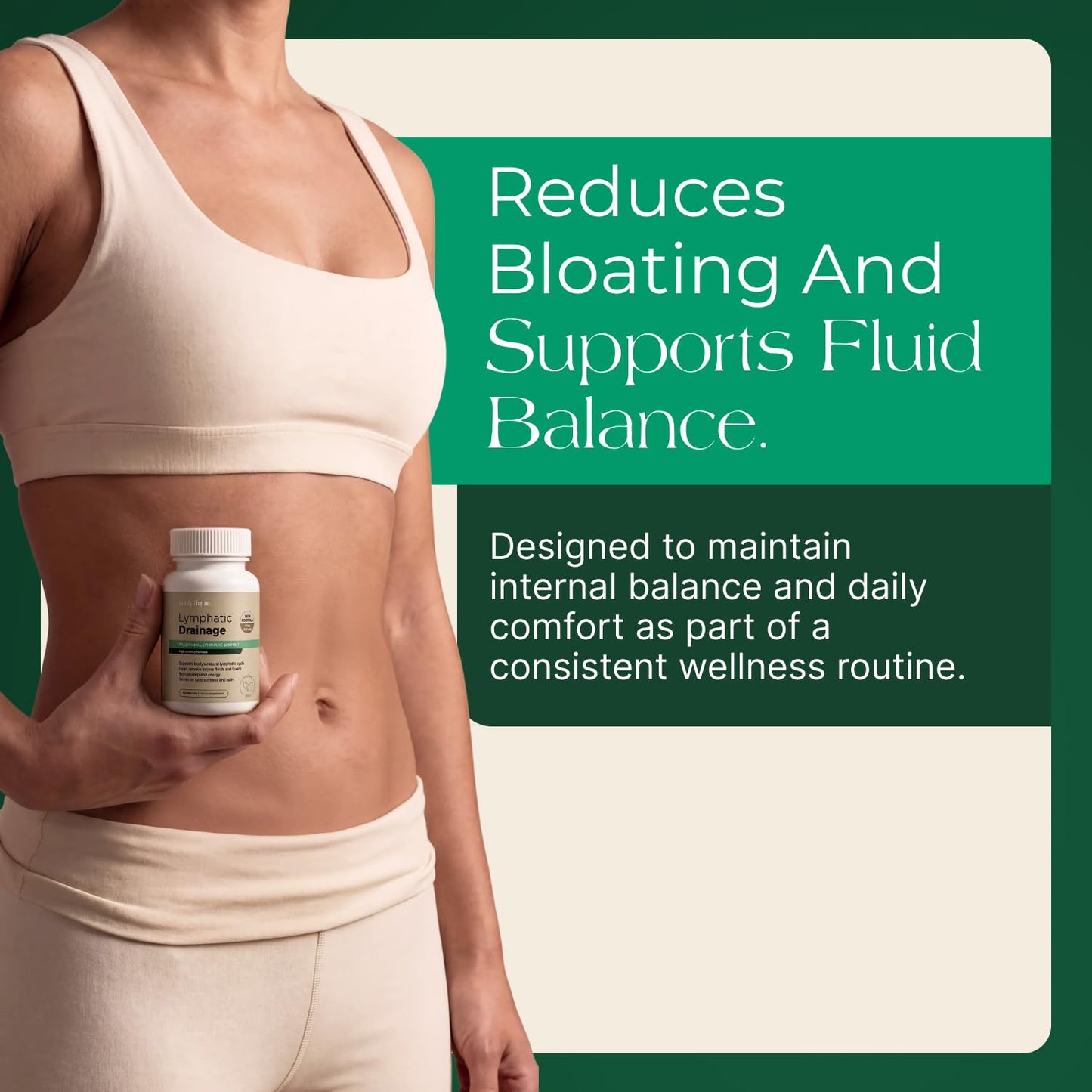 Sculptique Lymphatic Drainage Supplement – Lymphatic Drainage Capsules with Dandelion, Burdock, Cleavers & Echinacea, Supports Bloating, Fluid Balance & Daily Lymphatic Wellness – 60 Capsules Sculptique buy supplements Au