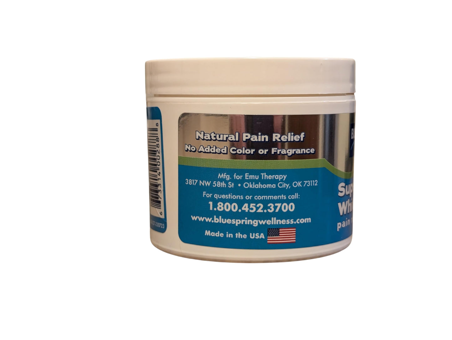 Back Pain Relief Cream with Emu Oil - Super White Stuff Natural Pain Reliever -Topical Cream for Muscle and Joint Pain Relief - Experience Sore Muscle Relief in 5 Minutes - 4 oz Emu TherapyBuy Supplements Australia