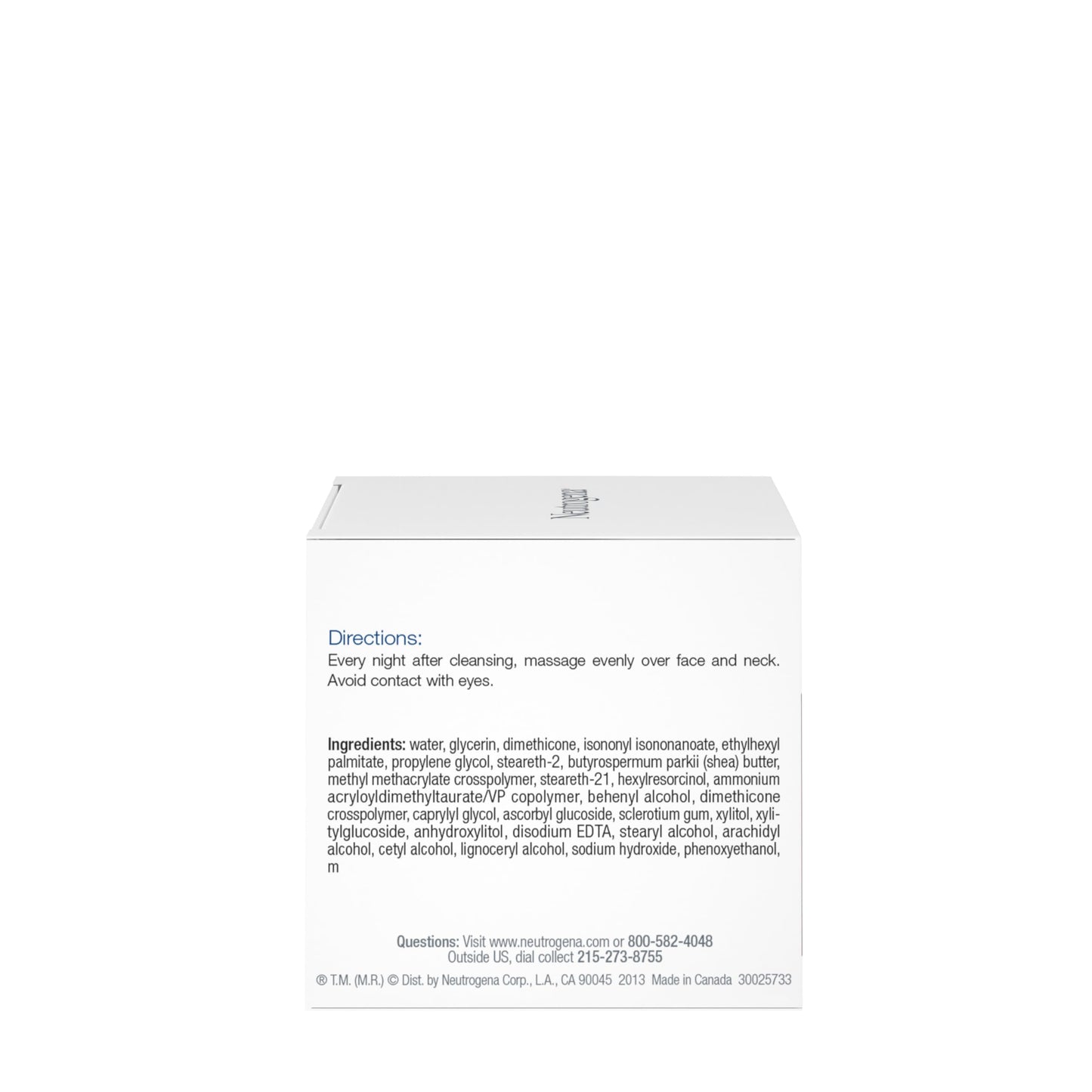 Neutrogena Triple Age Repair Night Face Moisturizer - with Hexinol Technology & Vitamin C, Anti-Wrinkle Face Cream