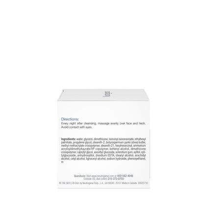 Neutrogena Triple Age Repair Night Face Moisturizer - with Hexinol Technology & Vitamin C, Anti-Wrinkle Face Cream