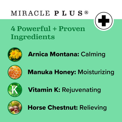 Miracle Plus Arnica Bruise Relief Gel + Magnesium Leg Relief Cream Bundle Miracle PlusBuy Supplements Australia