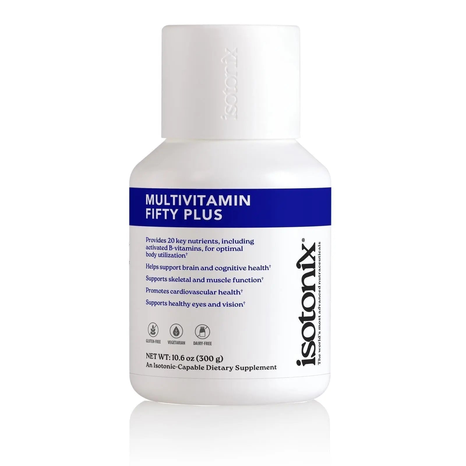 Isotonix Multivitamin Fifty Plus – Daily Multivitamin for Adults 50+ with B-Vitamins, Antioxidants, and Essential Nutrients Isotonix