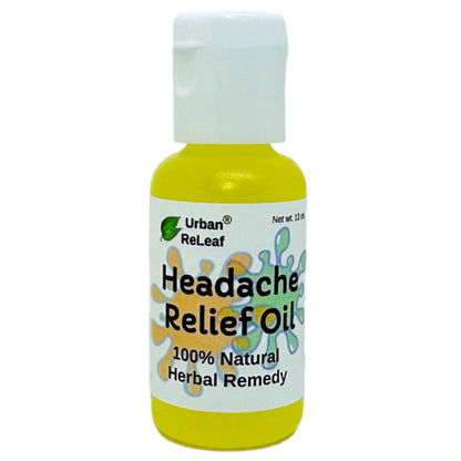Urban ReLeaf Headache Relief Oil! 100% Natural Herbal Remedy, Sinus, Tension, Neck, Temples. Made in USA! Works Fast! Gentle Essential Oil Relief Urban ReLeafBuy Supplements Australia