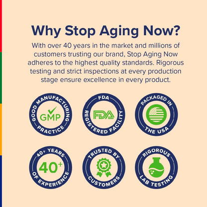 Stop Aging Now - Dynamic Man - Complex Supplement - 30 Vegetarian Capsules Stop Aging Now buy supplements Au