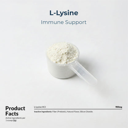 L-Lysine Supplement for Cats 900mg/scoop - Cat Supplement for Sneezing and Runny Nose, Cold, Immune Support, Eye Function