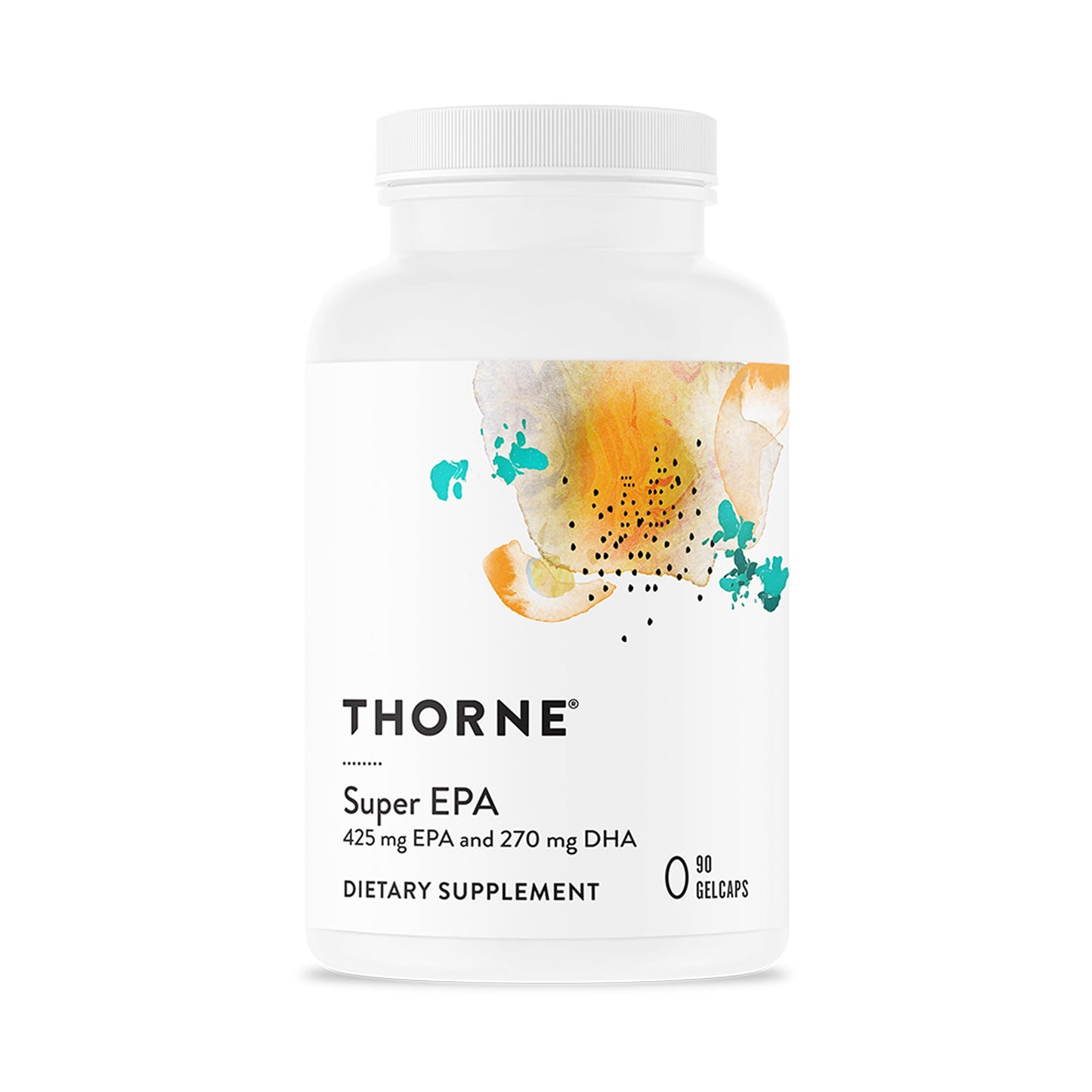 THORNE - Super EPA - Omega-3 Fish Oil Supplement with EPA & DHA from Sustainably Sourced Fish - Supports Brain, Skin, Joint & Heart Health* - Third-Party Certified