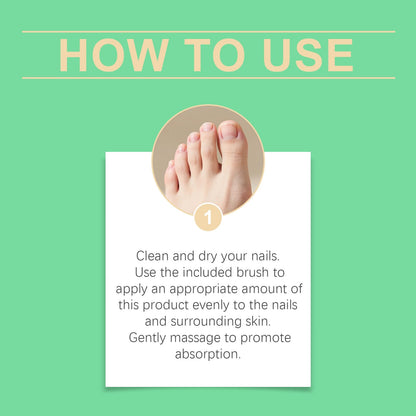 XJBD Nail Hardener Hyaluronic Acid Clear Nail Strengthener Anti-Brittle Split - 7-Day Fast-Absorbing Care Repair Serum with Vitamin E & Jojoba Oil