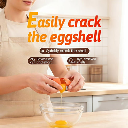 New Egg Shell Opener Egg Cracker Tool Stainless Steel, Multifunctional Egg Shell Opener for Raw Or Hard-Boiled Eggs, Kitchen Gadget for Cooking Baking (Yellow) CLRZOLBuy Supplements Australia