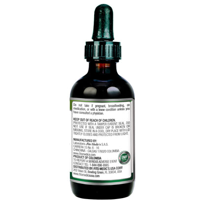FITO MEDIC'S Lab | Liquid Chlorophyll | Chlorophyll Liquid Drops | 50 mg 200:1 Ratio Extract per Serving.